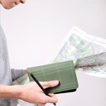 HYPE PASSPORT HOLDER - FOREST GREEN #CUTTINGMAT from Least studio.
