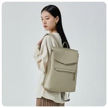 【免運】YUMC雙肩包女通勤2024新款時尚設計感小簡約背包商務防水