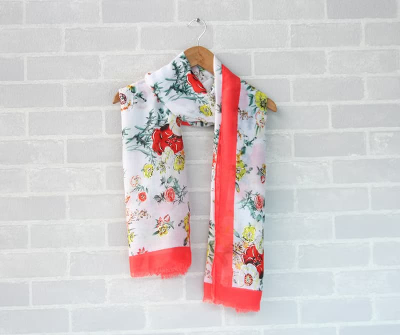 unni甜美長絲巾 遮曬 擋風 披肩 scarf 圍巾 保暖 保暖 絲巾圍脖