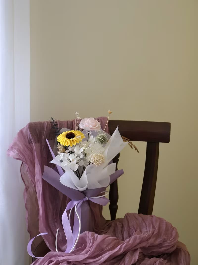 向日葵畢業花束