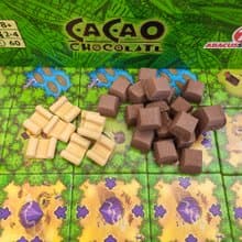 與可可兼容的豪華資源代幣。巧克力棋盤遊戲