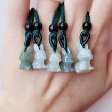 【親翠】天然翡翠 冰多色可愛小兔兔第三彈 | 生肖兔 | 經典回歸