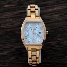 送料無料 SEIKO セイコー LUKIA ルキア ソーラー電波時計 Ref.V137-0CE0 パールホワイト 手錶 古董錶 復古手錶 日本直送