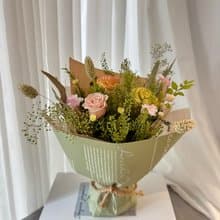 乾燥花束 自然感花束 永生花花束