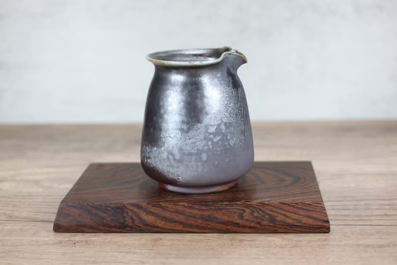 【送禮好物】天然落灰 柴燒茶海 公道杯 名家葉敏祥手作 300ml