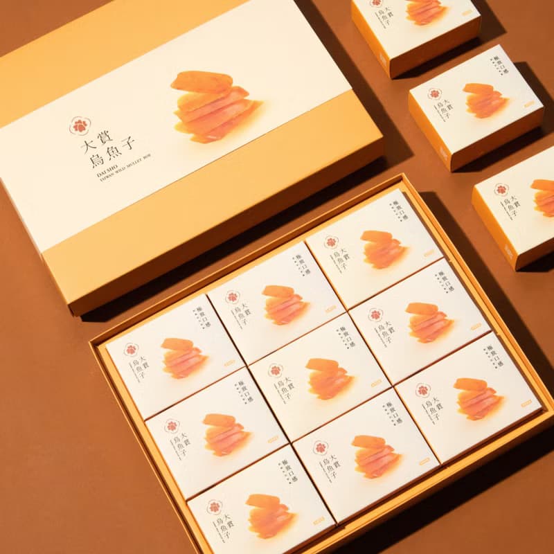 野生一口烏經典禮盒(265g/36入) 精緻典雅 品