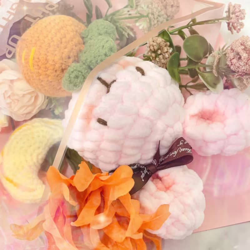 Stereoshadow 手作織物公仔花束