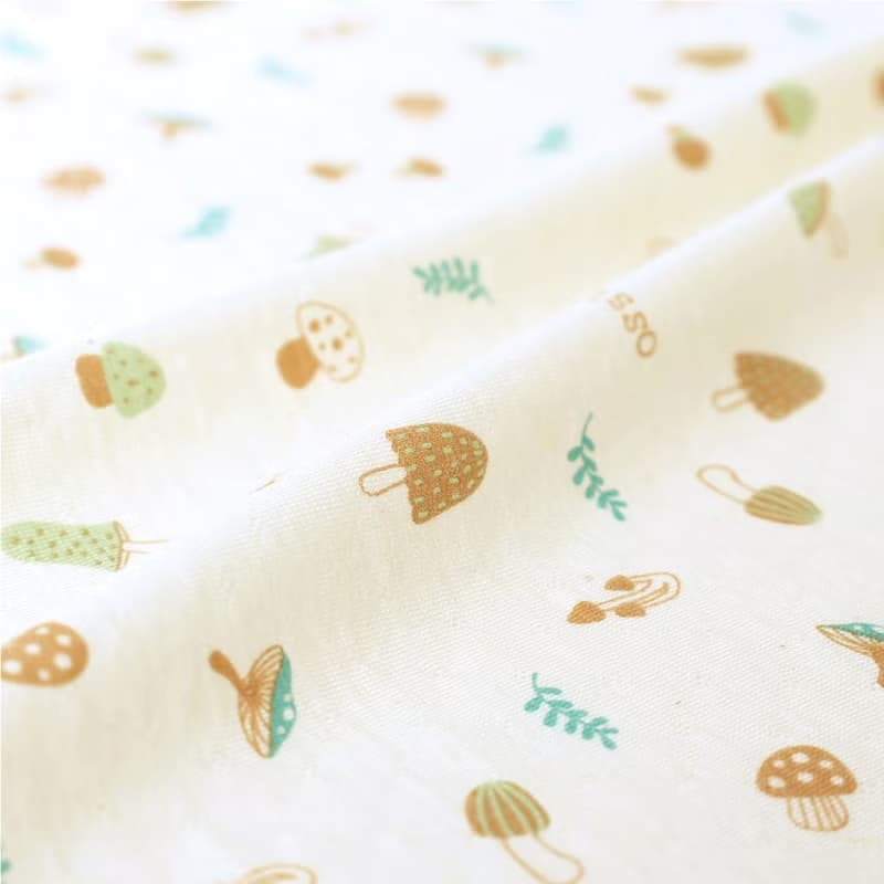 【SISSO有機棉】森林菇嚕菇天絲棉圍兜