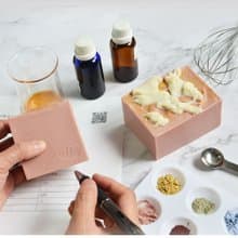 台北.波浪礦泥皂,經典手工皂課,冷製皂, 實作課, 2人成團