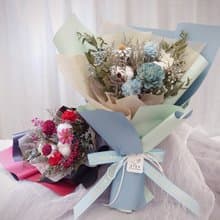 山野萬里花束 畢業花束/情人節花束/永生花/乾燥花束/花束/禮物