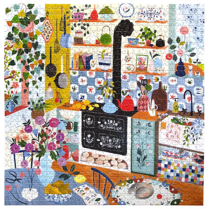 eeBoo 1000片拼圖 - Morning Kitchen 早晨廚房