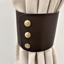 皮革窗簾綁帶//簡約主義//家居裝飾//窗簾//窗簾綁帶