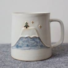 星空版 富士山咖啡杯