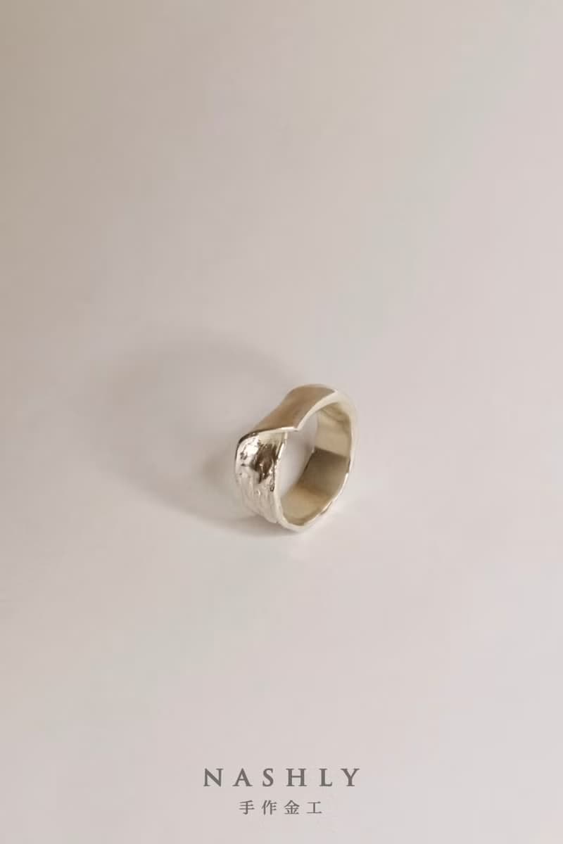 質感計畫 — 02包覆│海浪寬版戒指 對戒
