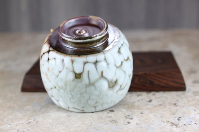 【送禮好物】純手拉坏 柴燒志野釉茶碗 名家葉敏祥手作 320ml