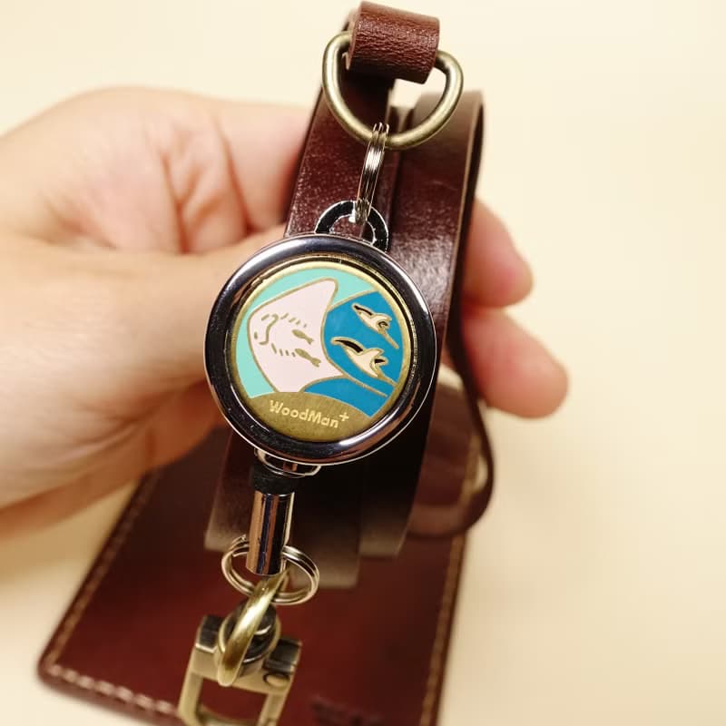 伸縮識別證六款新品上架 琺瑯拉環