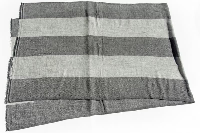 喀什米爾Cashmere 針織圍巾 純羊毛圍巾 手織圍巾 編織圍巾-石頭