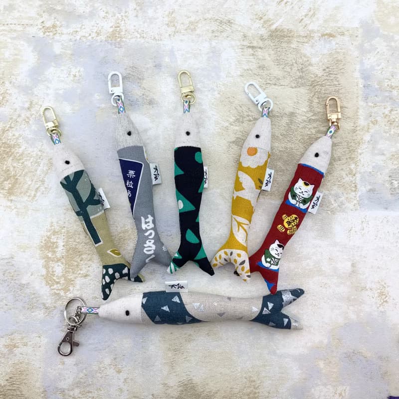 魚魚吊飾/鑰匙圈/書包識別/行李箱識別