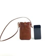 棕色  抹茶绿 黑  芥黃  四色輕巧便利手機包 生日情人節貼心禮物