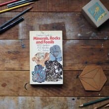 礦物、岩石與化石圖鑑/古書/老書/舊書