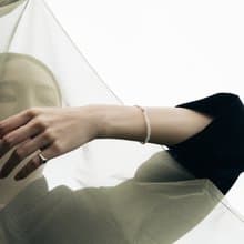 CYH-Grace- 鑽切月光石純銀手鍊