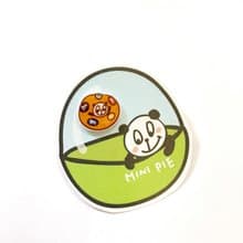 mini熊餅乾耳環(單耳販售)(可改耳夾式)