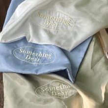 Embroidered Logo Eco Bag – Lightweight & Foldable | White / Blue / Green