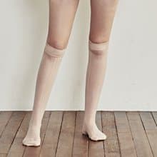 DOT 靴下 ベージュドット / organic cotton / dot / black / socks / dot