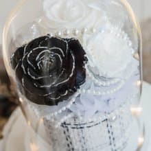 小香風花/永生花/不凋花/開幕花禮/永生花禮/玻璃盅/玻璃罩/禮物