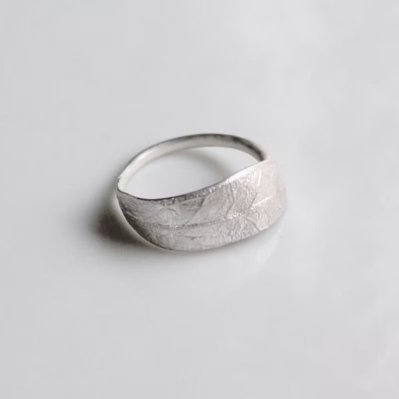 橄欖葉 純銀戒指 /Olive leaf ring/
