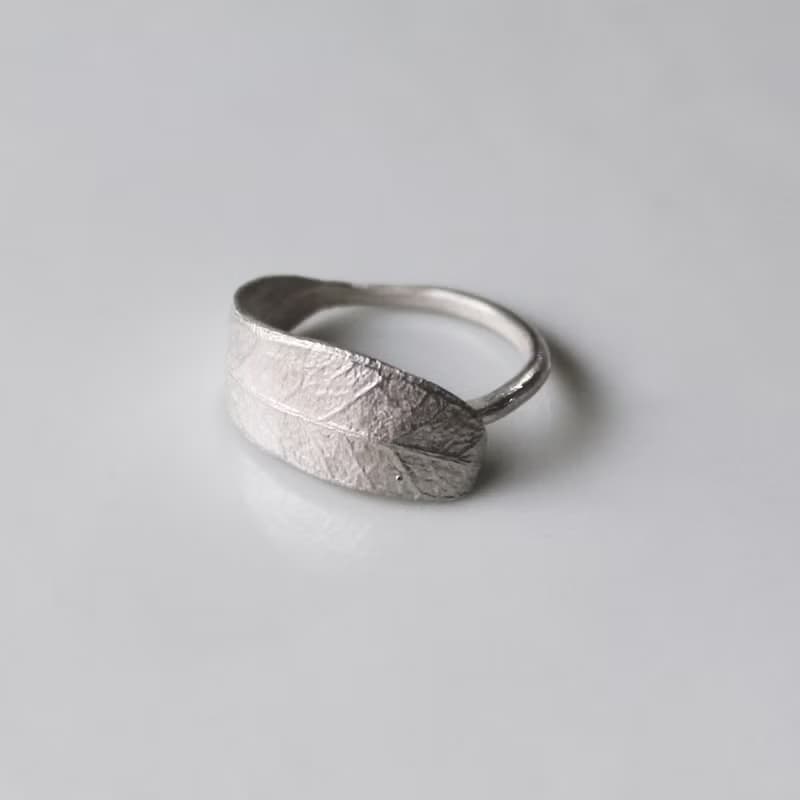 橄欖葉 純銀戒指 /Olive leaf ring/