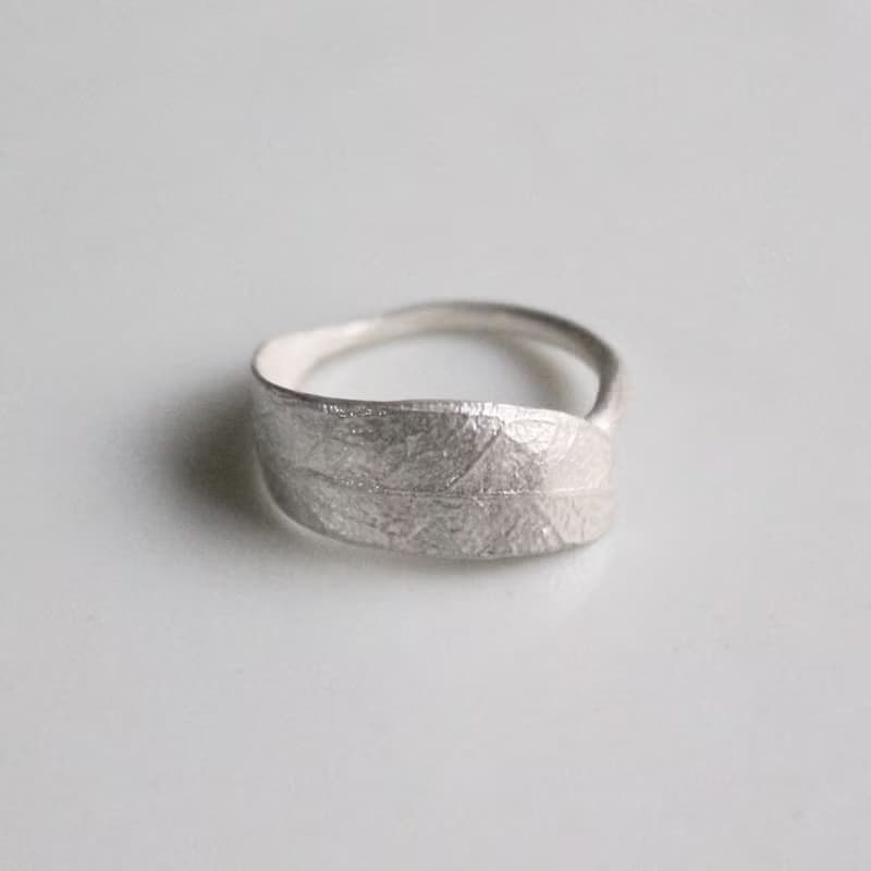 橄欖葉 純銀戒指 /Olive leaf ring/
