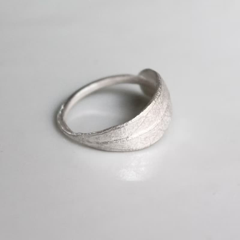 橄欖葉 純銀戒指 /Olive leaf ring/