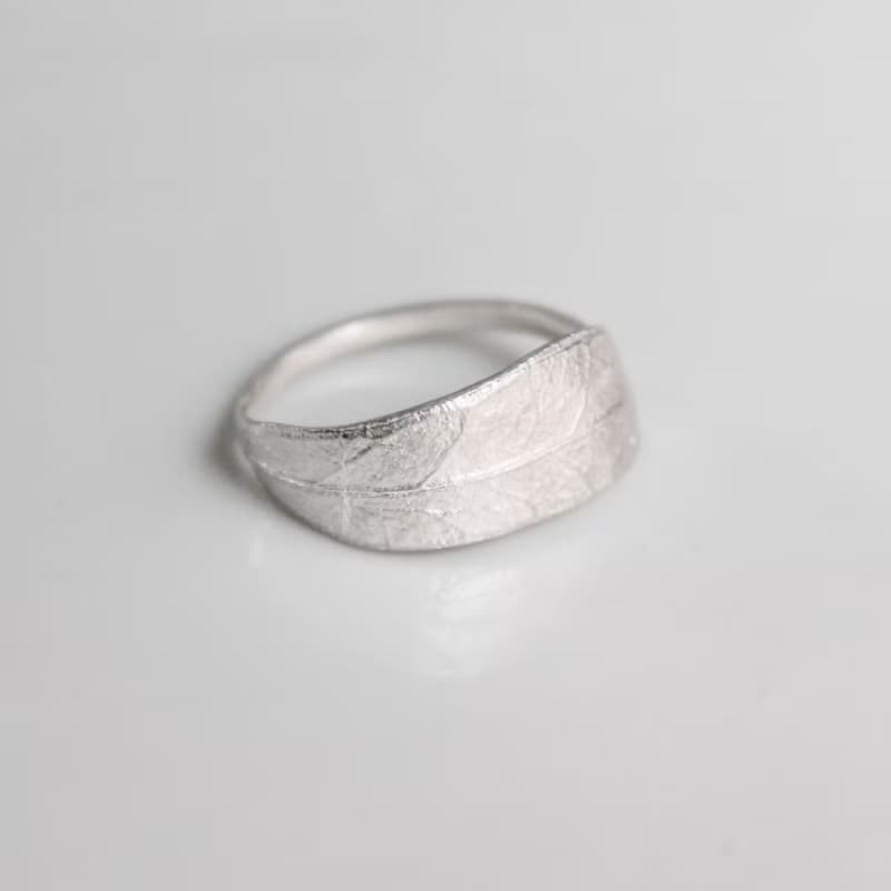 橄欖葉 純銀戒指 /Olive leaf ring/