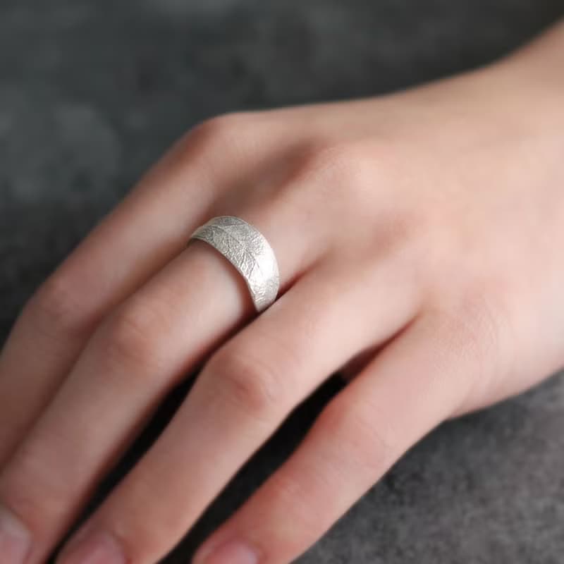 橄欖葉 純銀戒指 /Olive leaf ring/