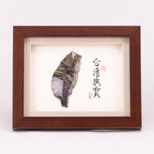 七彩玫瑰石(桌上型)立體圓雕畫S│送外賓首選│畢業禮物