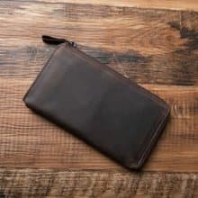 日本設計 TIDY2.0小長夾 系統收納 可收納鑰匙 棕色