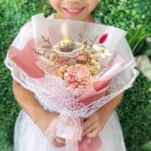 甜蜜戀曲 經典金莎乾燥花束 情人節花束 告白花束 紀念日花束