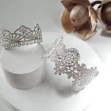 S Lee 蕾絲創作系列 捕夢網花紋L01 手鍊/手環  (925銀 )