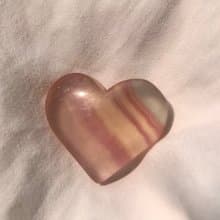 特色螢石 切片 馬卡龍 心心 藍色黃色粉紅色 拉絲彩虹 水晶簇