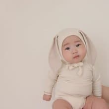 *新色上架*韓國素色系棉質小賓尼兔套裝 •Stitch Bunny Set•
