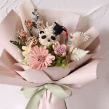 花若迷 畢業花束 畢業季 熊貓花束