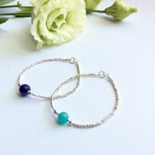 Ops Amazonite bracelet-天河石/925純銀