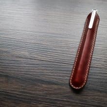 藝創小間 | 真皮 手縫 簡單筆套 質感 鋼筆套