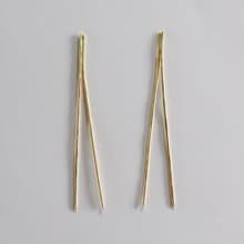 松葉のカタチの真鍮ぴっく