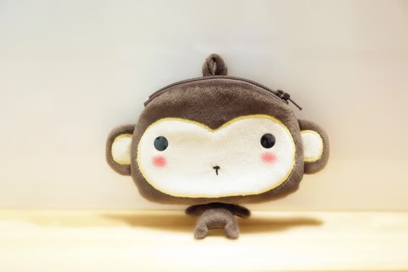 Bucute小猴證件套錢包/悠遊卡套/證件夾/獨家發售/手工製作/交換禮物/零錢包