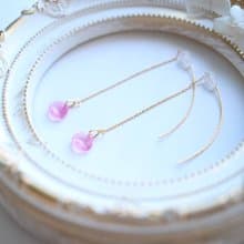 杏の花のイヤリング/ピアス