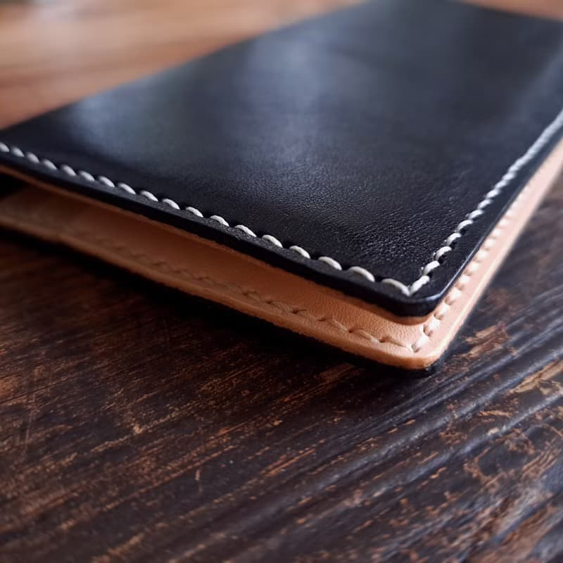 【開運錢包】mica at home簡約真皮長夾/紅色【義大利植鞣牛皮】