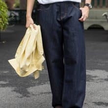 Denim Pants 經典原色單寧牛仔長褲 日系潮流休閒寬鬆直筒牛仔褲