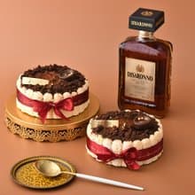 濃郁咖啡味 | 皇家提拉米蘇(六吋) 華麗金箔